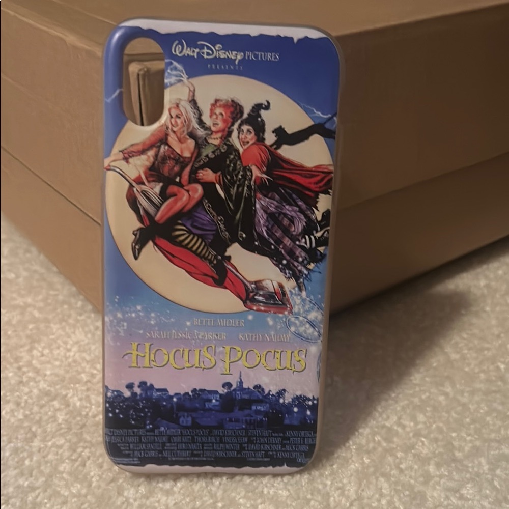 Disney Blue Phone Case with Magical Hocus Pocus Design